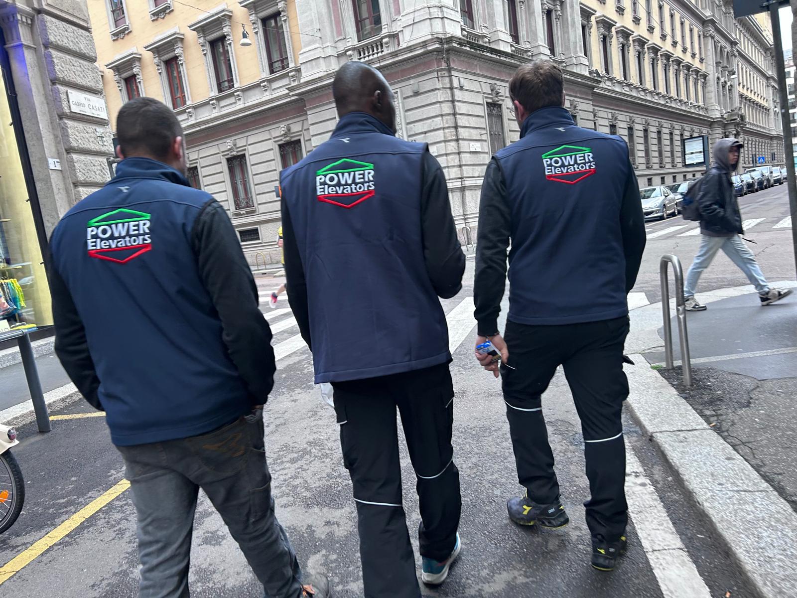 Foto team Power Elevators